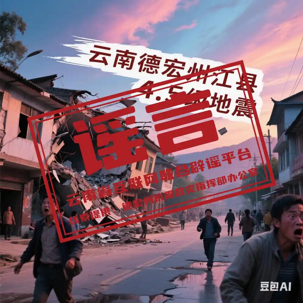 听说云南地震了_云南地震造谣_