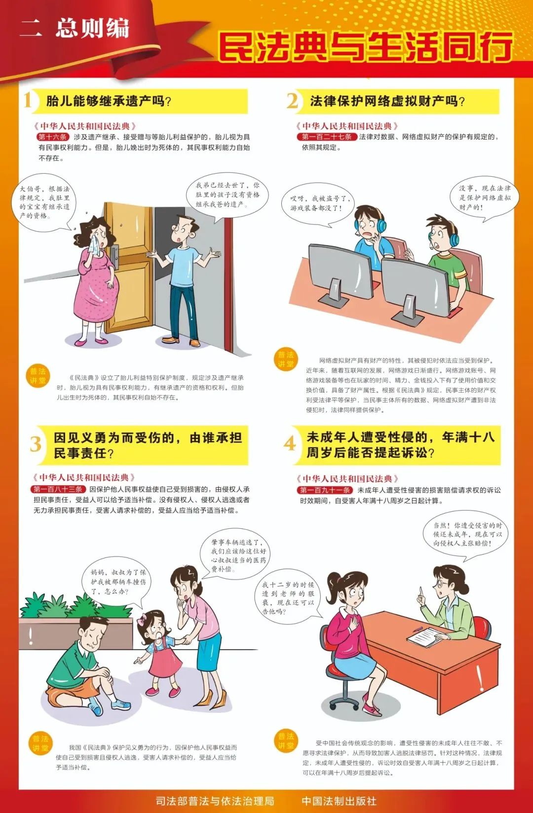 _民法典与我们同行报道_民法典同行的手抄报